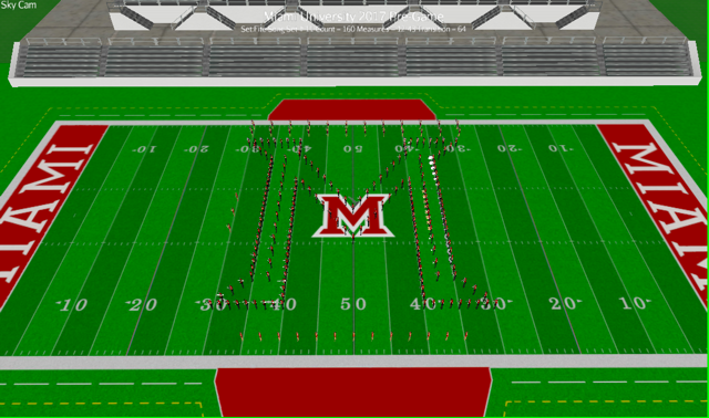 Technical drawing of the Miami M.